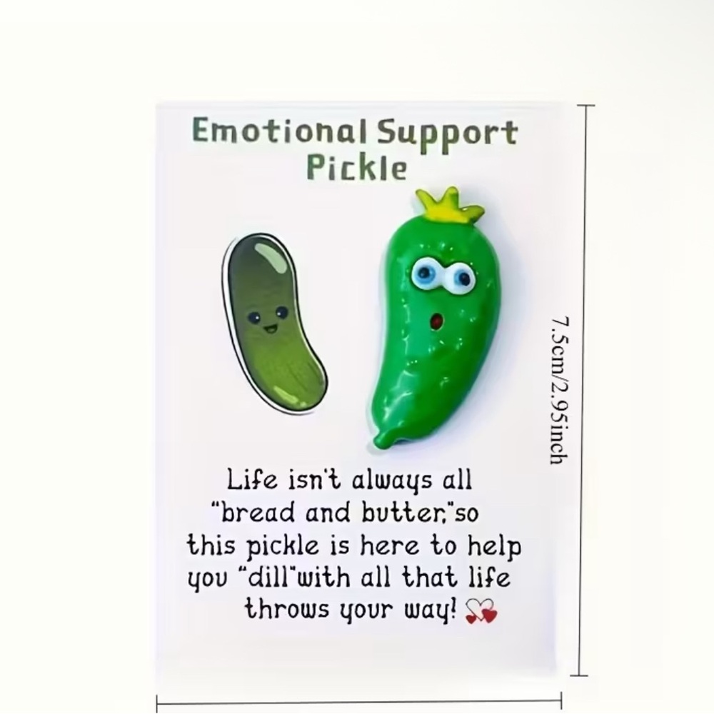 Emotional Support Pickle - Picture 4 of 4